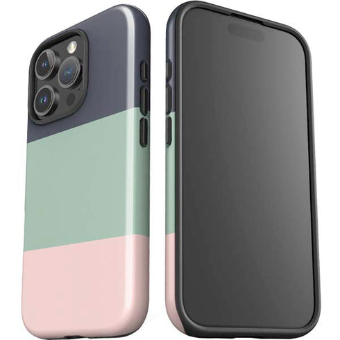 Striped Spring Colors iPhone 16 Pro Max Impact Case